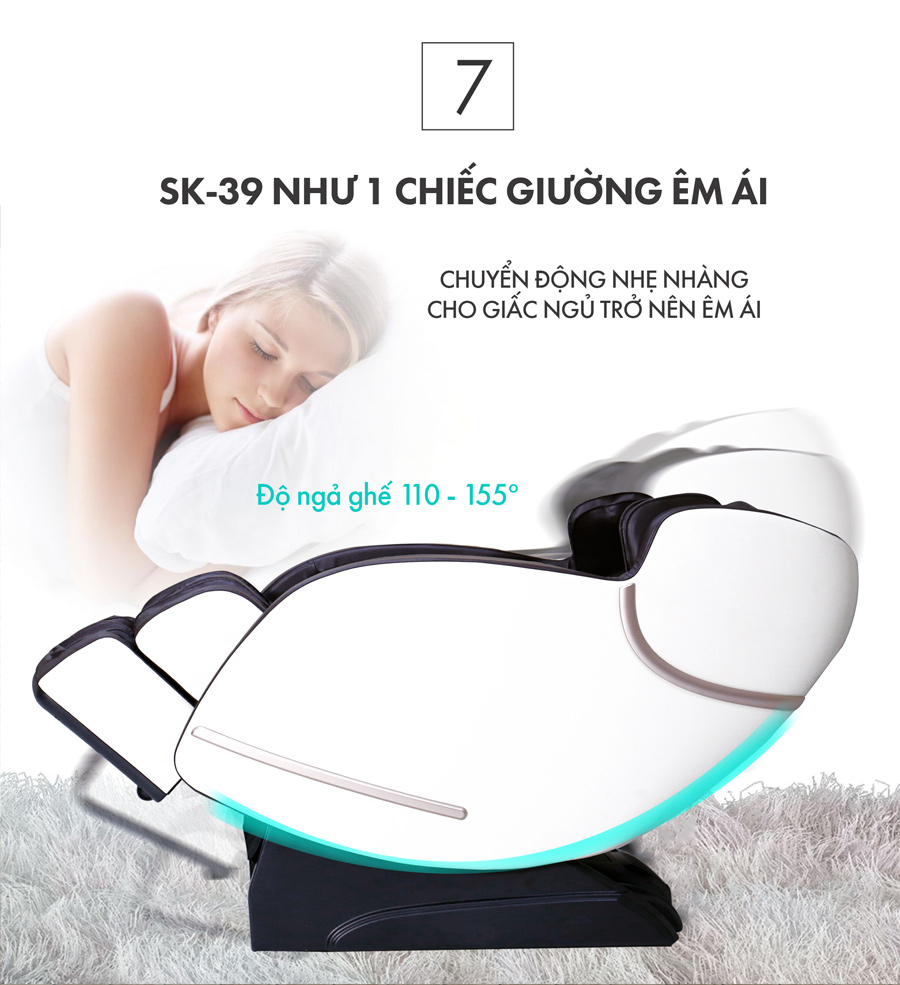 Ghế Massage Nhật Bản Osun SK 39