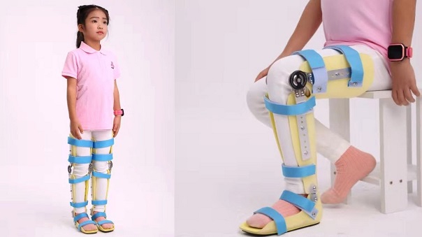 Nẹp cố định khớp gối và bàn chân cho trẻ