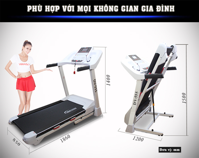 Những loại máy chạy bộ điện gia đình được ưa thích