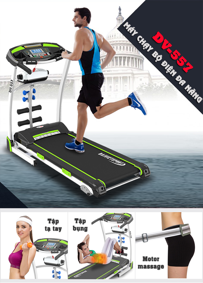 Phương pháp nâng cao sức khỏe với máy chạy bộ đa năng