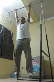 tập xà đơn khiến cơ thể khỏe mạnh hơn