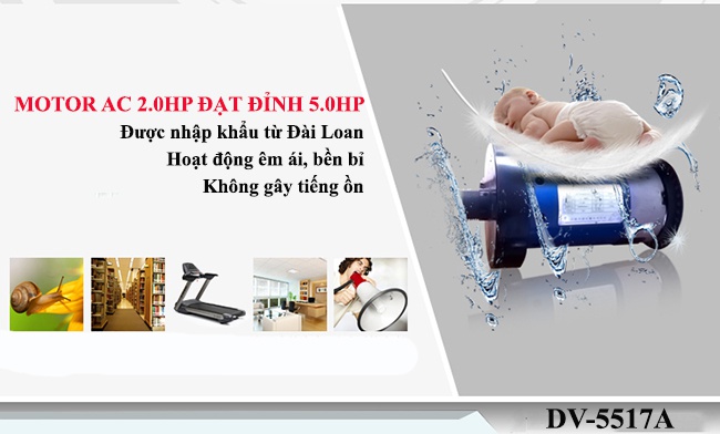 Tại sao nên mua máy chạy bộ điện Đại việt DV 5517A